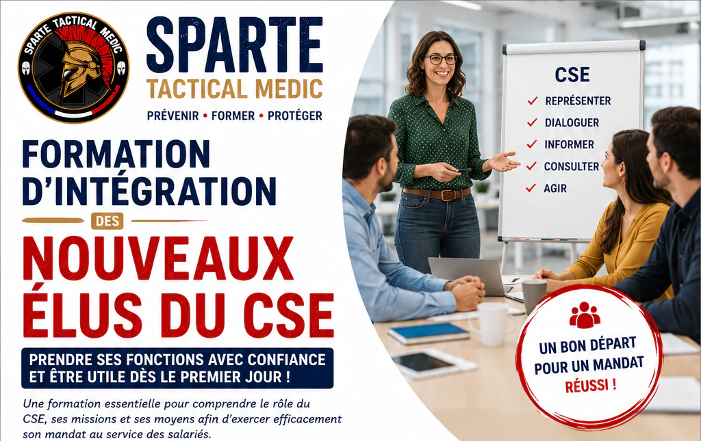 Formation d'Intégration des Nouveaux Élus du CSE