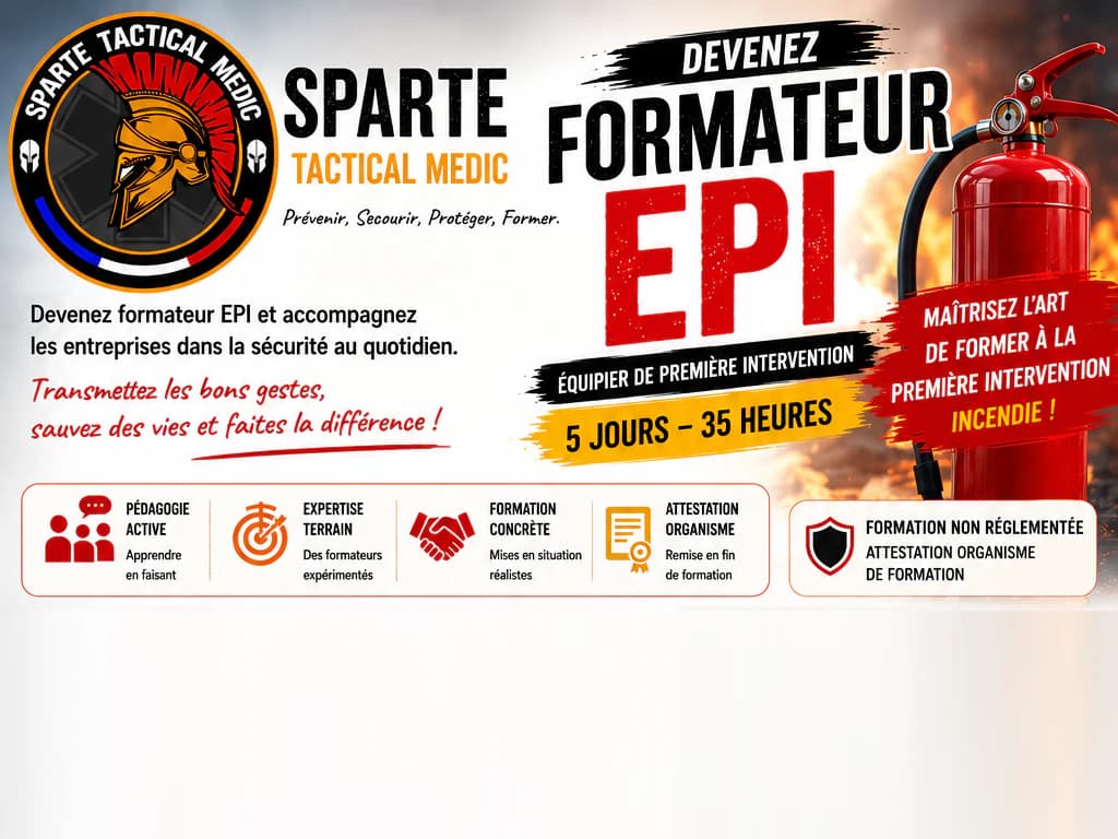 Formation de Formateur EPI (Équipier de Première Intervention)
