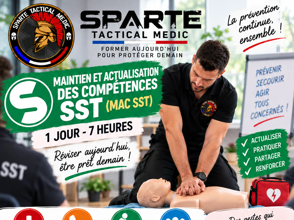 MAC SST - Recyclage Sauveteur Secouriste du Travail