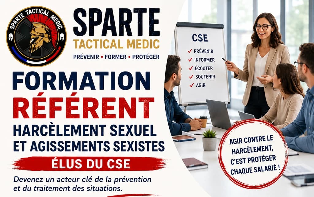 Formation Référent Harcèlement Sexuel et Agissements Sexistes — Élus du CSE