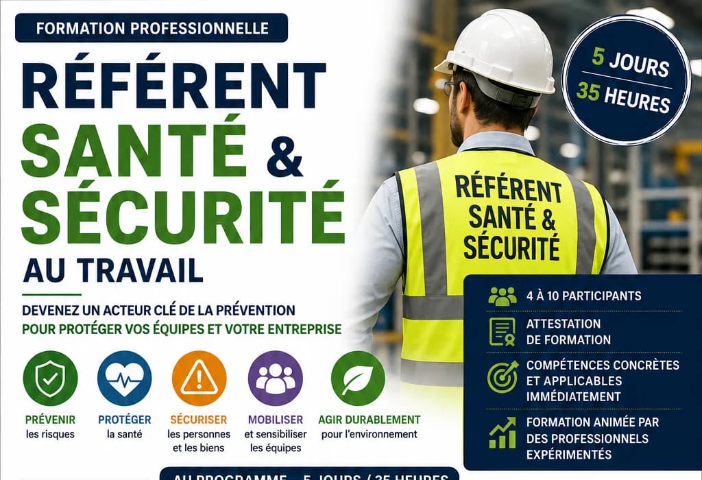 Référent Santé & Sécurité au Travail