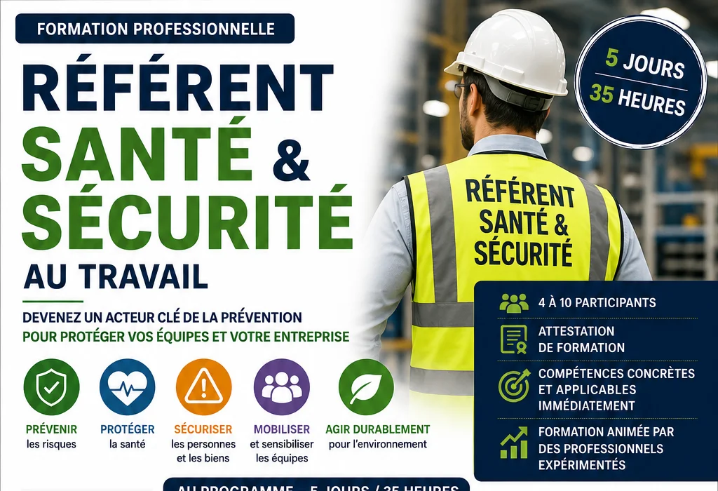 Référent Santé & Sécurité au Travail