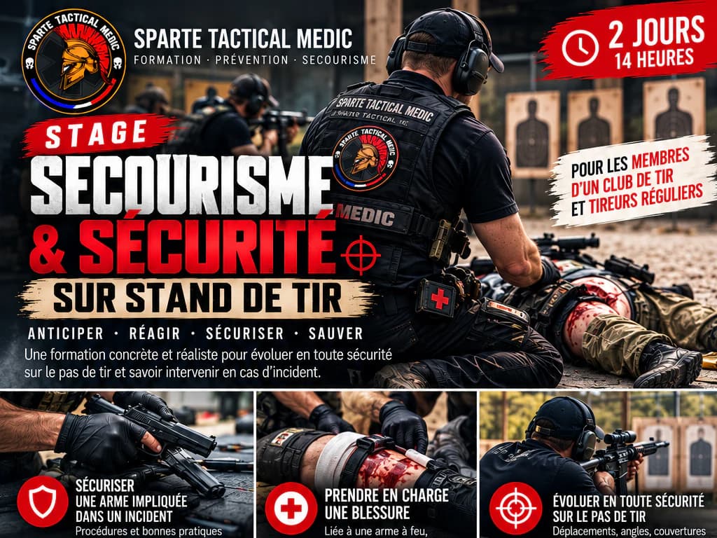 Stage Secourisme & Sécurité sur Stand de Tir
