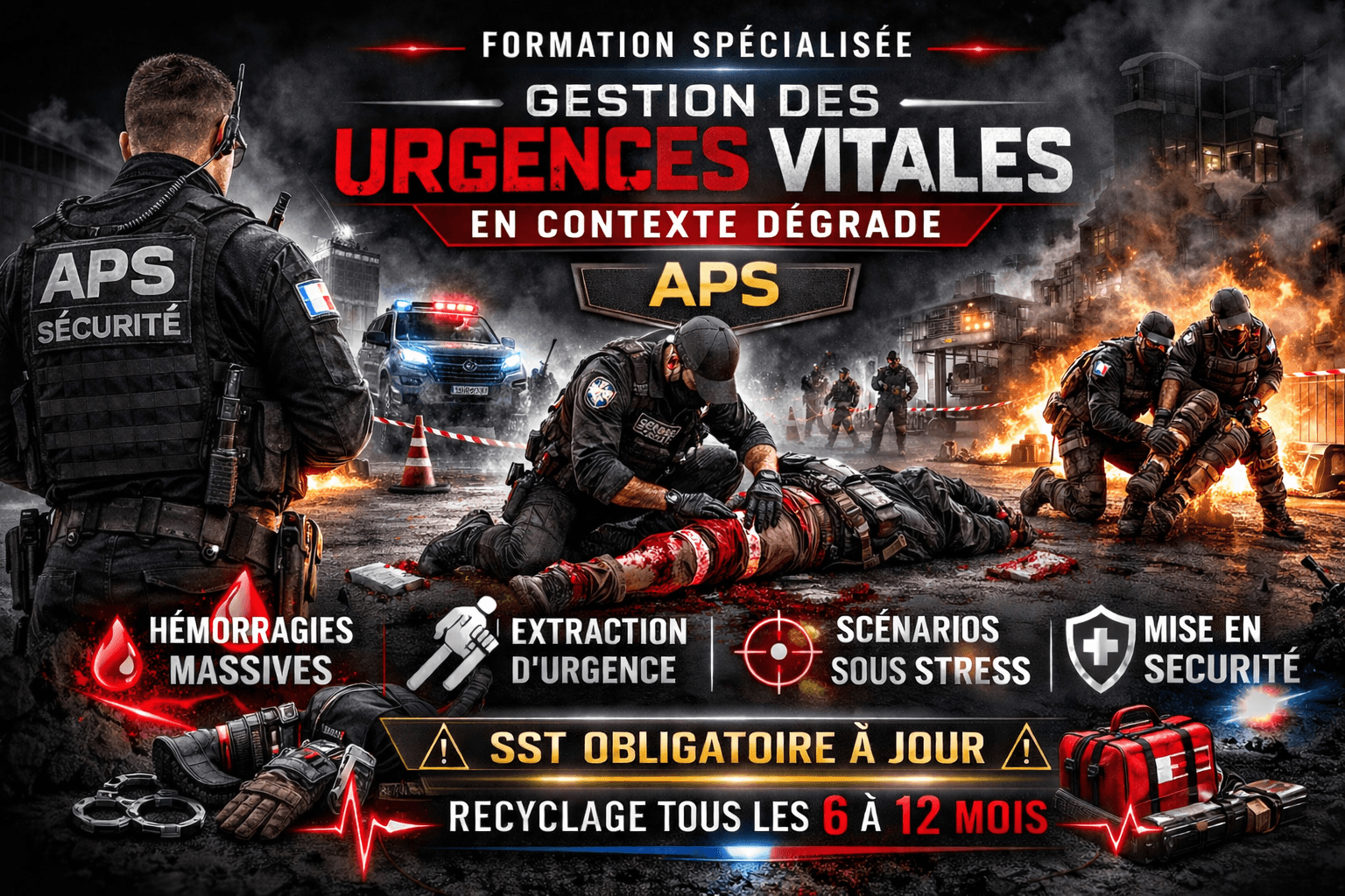 Gestion des Urgences Vitales en Contexte Dégradé — Spécial APS