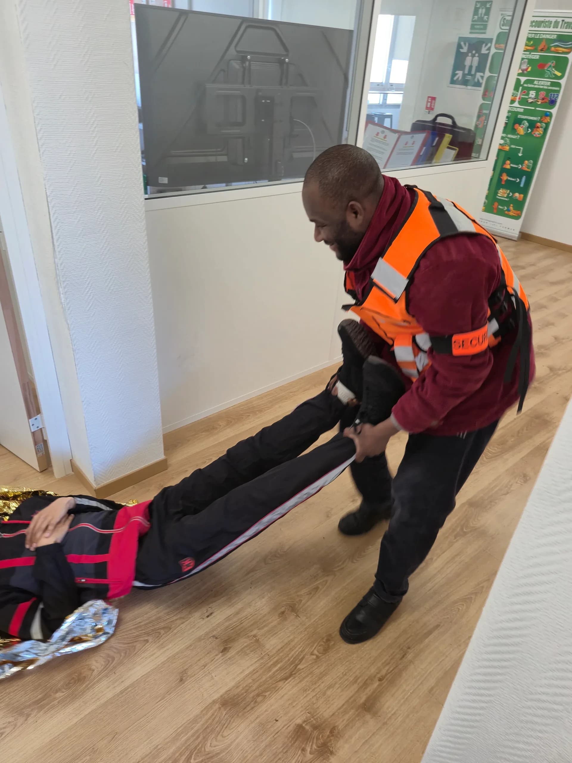 Formation secourisme en action