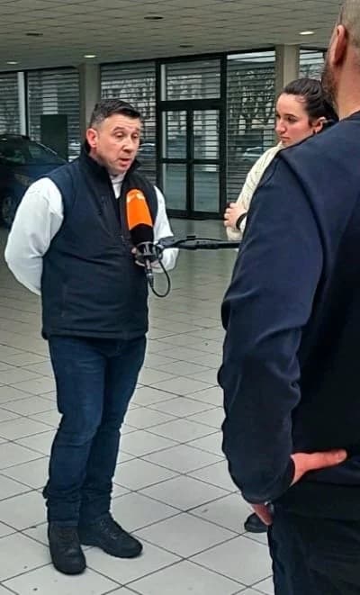 Interview média lors des Jeux Olympiques Paris 2024