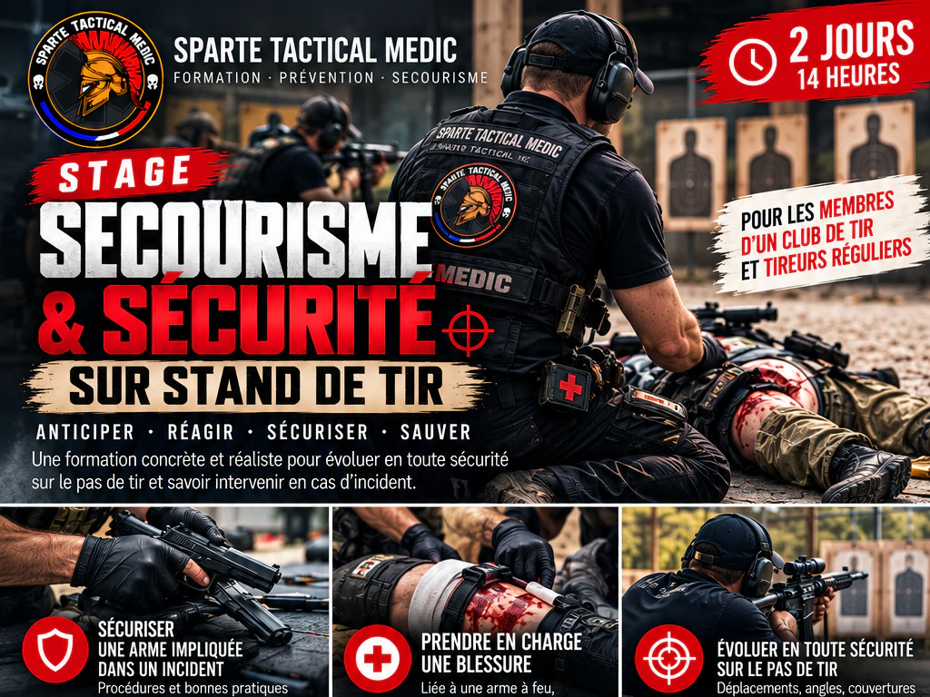Stage Secourisme & Sécurité sur Stand de Tir