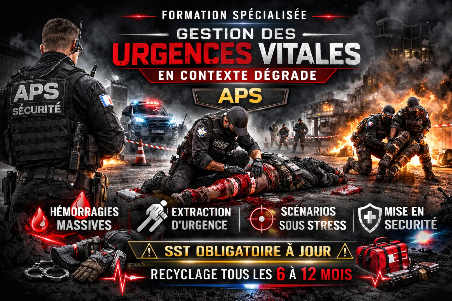 Gestion des Urgences Vitales en Contexte Dégradé — Spécial APS